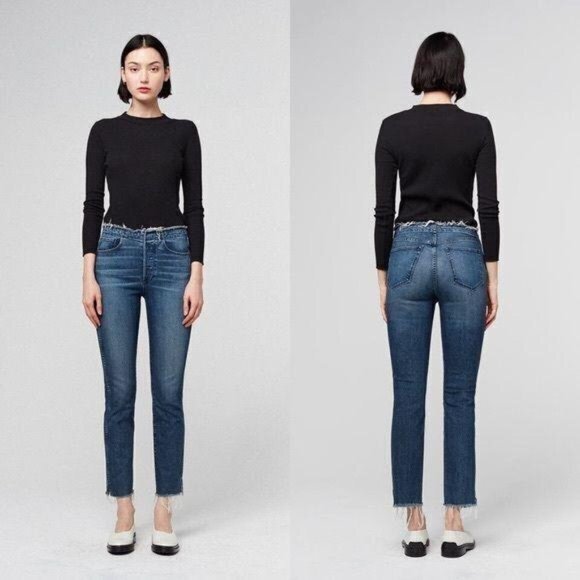 3x1 The Raw Edge Shelter Slim Jeans - Picture 1 of 5